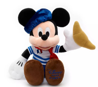 Mickey Mouse plyšová hračka Paris