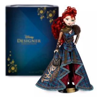 Rebelka Merida sběratelská limitovaná panenka Disney